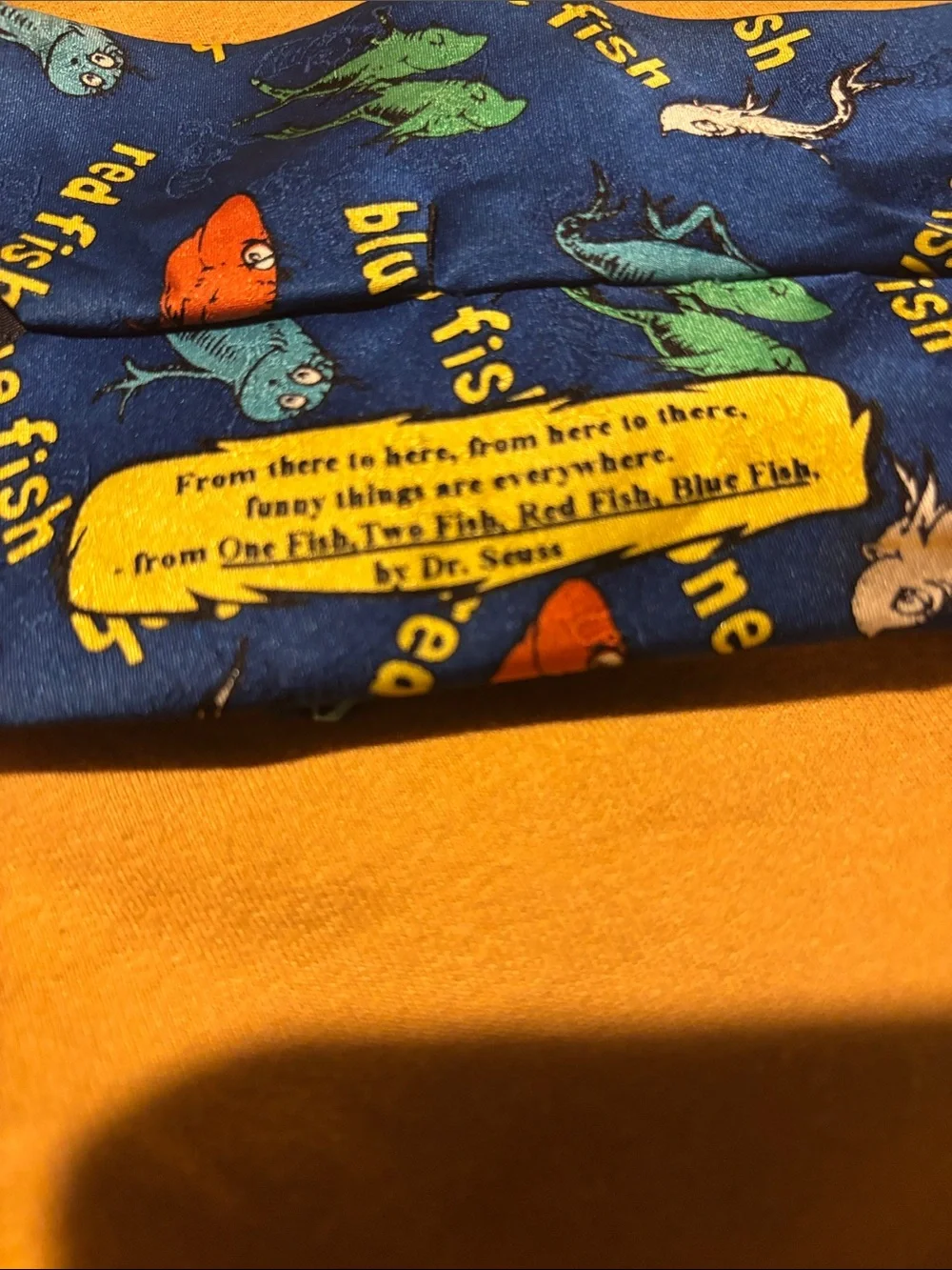Dr. Seuss bright blue